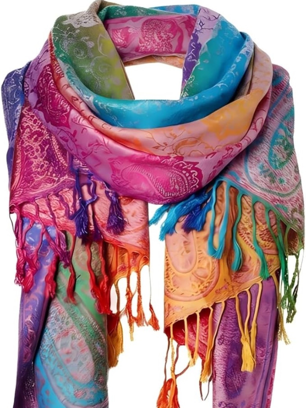 Pashmina scarf, festival, gorgeous NEW